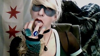 CD blu Cheerleader Show Cam di VikkiCD16