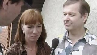 Vecchia coppia tedesca ottiene intervistato e poi cazzo