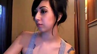 Bella e giovane Emo in Webcam