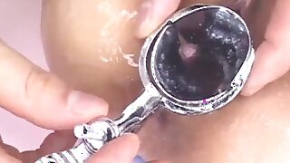 Donna della polizia Koyuki Matsumoto è frigged