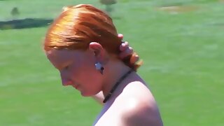 REALE REDHEAD ISADORA TETTE ROSA CESPUGLIO PELOSO ROSSO PALLIDO PELLE 3