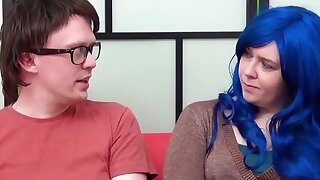 BBW divora il cazzo per la cena