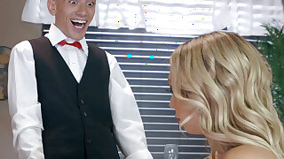 Latina Kat Dior gives blow and tit jobs to Jordi - Kat Dior